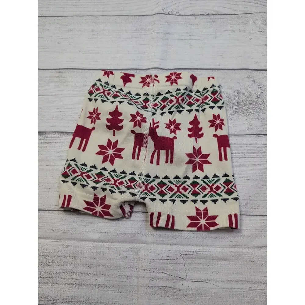 3 Hanna Andersson Deer Deer Short John Pajamas, 1 of 2